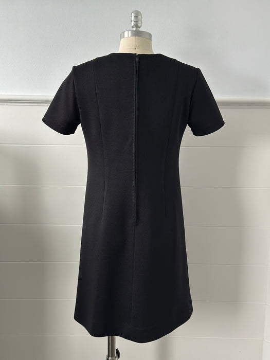 1960s Embroidered Sheath Dress