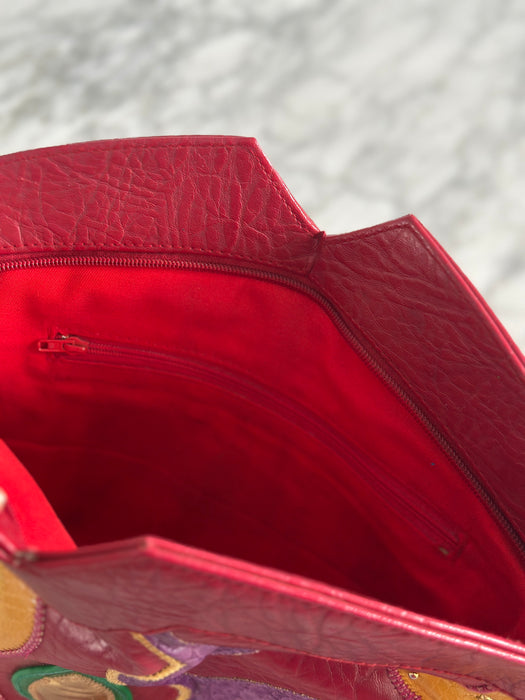 1980s Abstract Clutch Bag