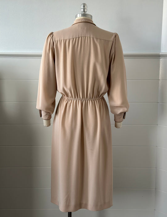 1970s Western Pleated Dress