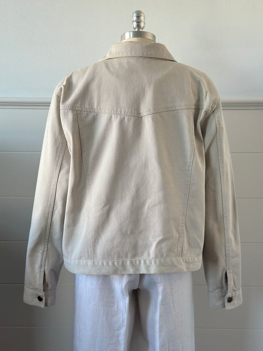 1990s Bill Blass Trucker Jacket