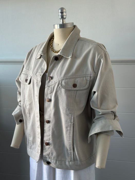 1990s Bill Blass Trucker Jacket