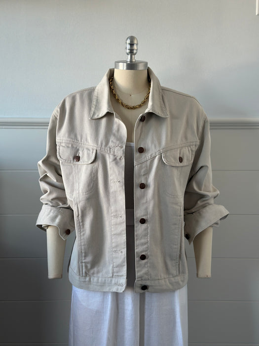 1990s Bill Blass Trucker Jacket