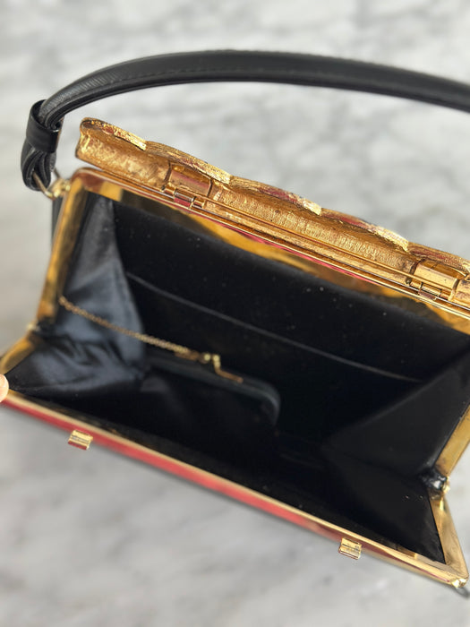1950s Cocktail Clasp Bag