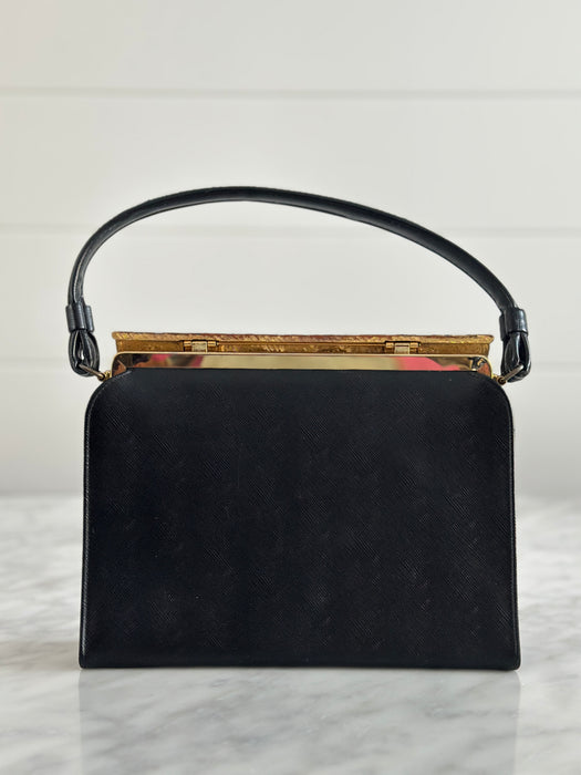 1950s Cocktail Clasp Bag