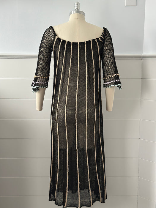 1970s Knit Vacation Dress