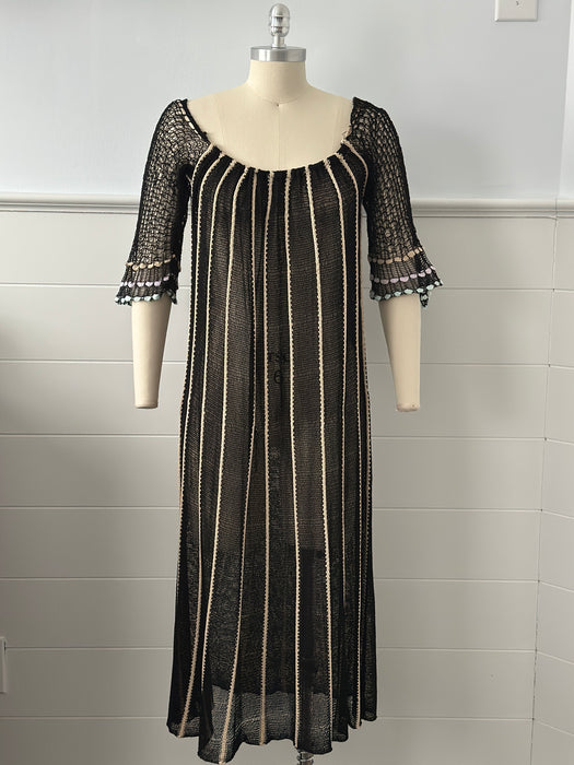 1970s Knit Vacation Dress