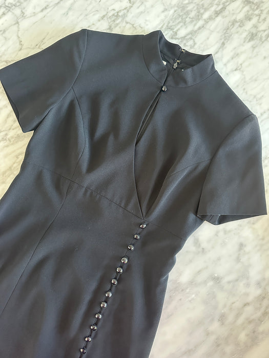 1980s Liz Claiborne Midi Dress