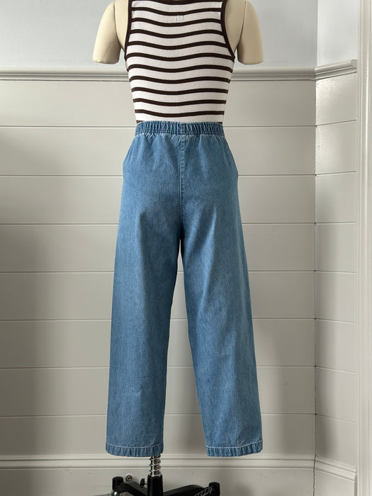 1980s Chambray Jeans