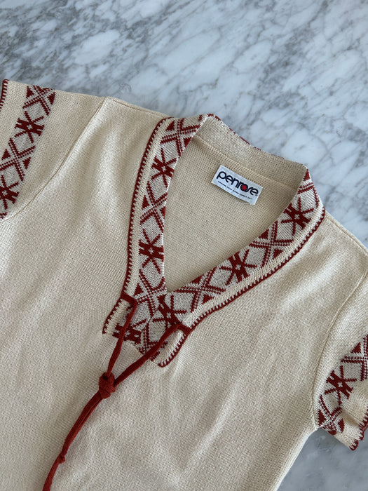1980s Penrose Knit Top