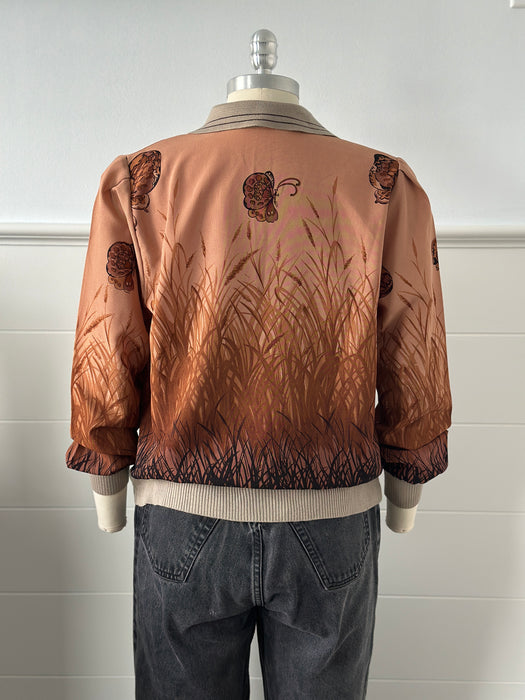 1970s Dusty Rose Blouse