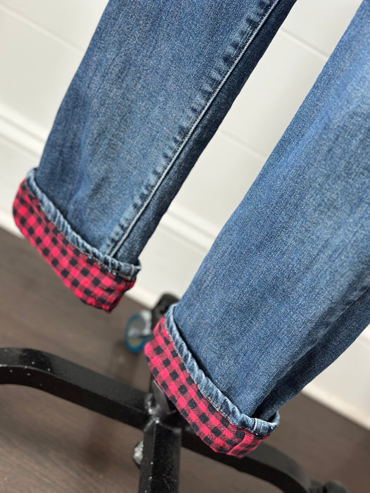 1990s Eddie Bauer Flannel-lined Jeans