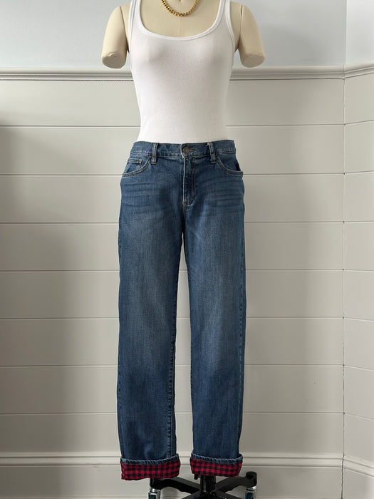 1990s Eddie Bauer Flannel-lined Jeans