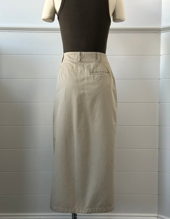 Vintage Gap Khaki Wrap Skirt
