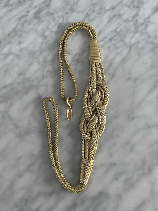 1970s Braided Vintage Belt