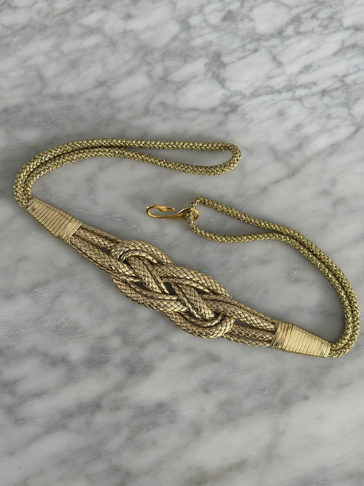 1970s Braided Vintage Belt