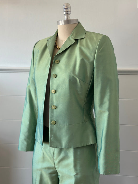 1980s Ann Taylor Silk Suit