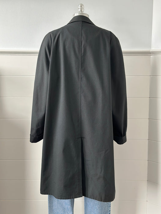 1980s Classic Trench Car Coat