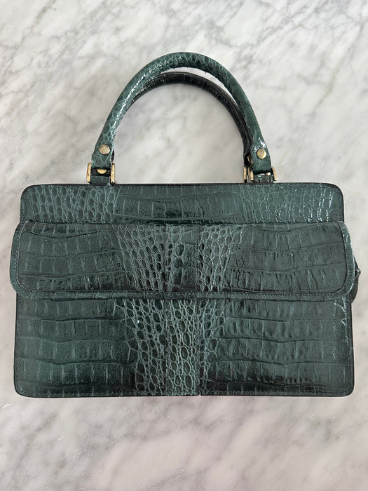 1960s Alligator Embossed Bag