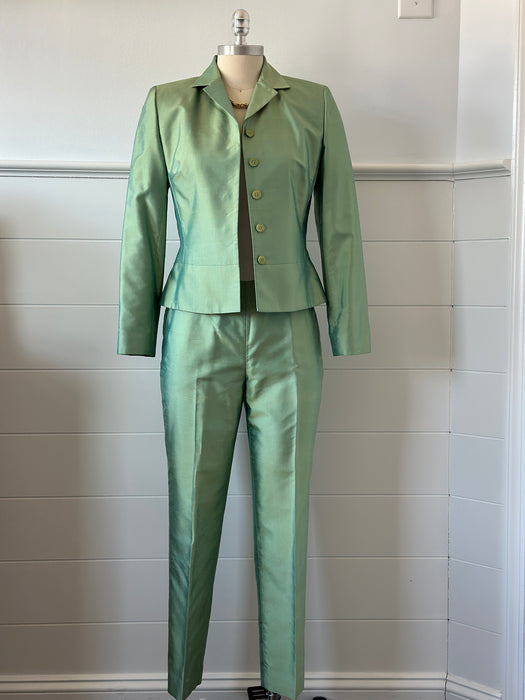 1980s Ann Taylor Silk Suit