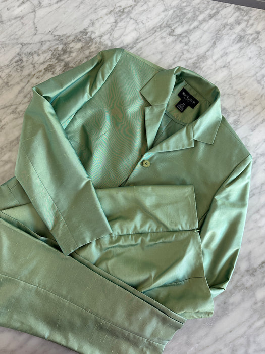 1980s Ann Taylor Silk Suit