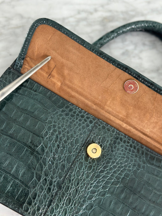 1960s Alligator Embossed Bag