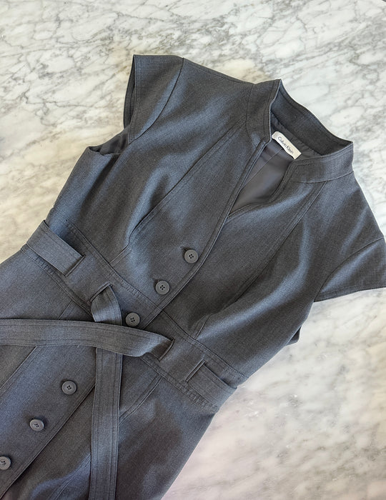 1990s Calvin Klein Minimalist Dress