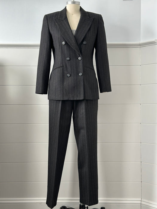 1980s Pinstripe Suit
