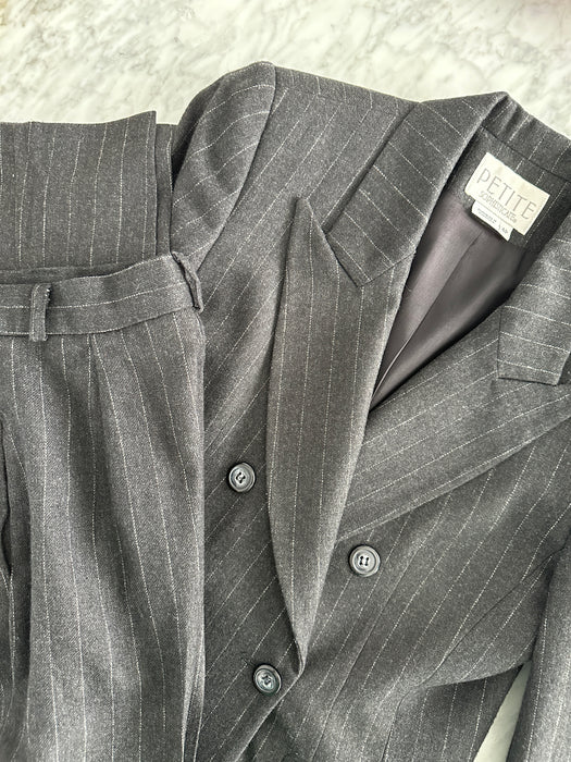 1980s Pinstripe Suit