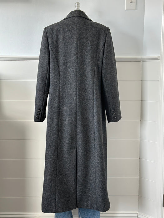 1990s Minimalist Wool Overcoat