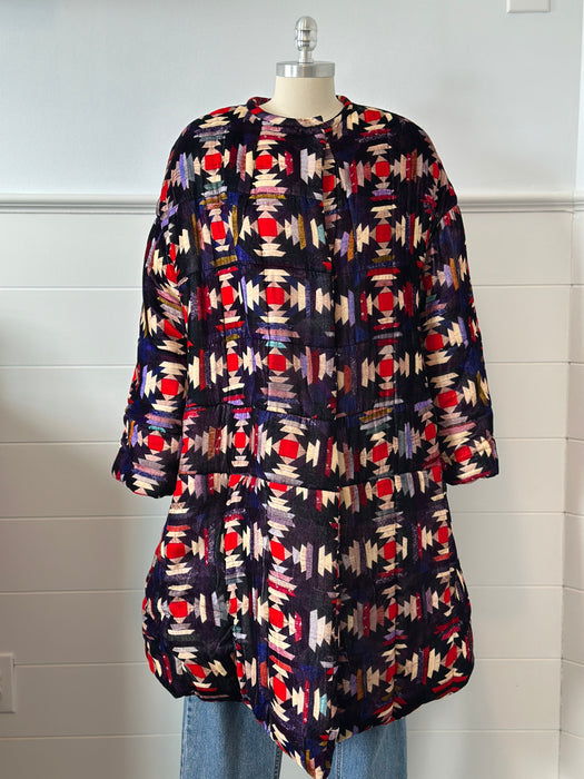 Isabel Marant Quilted Velvet Coat