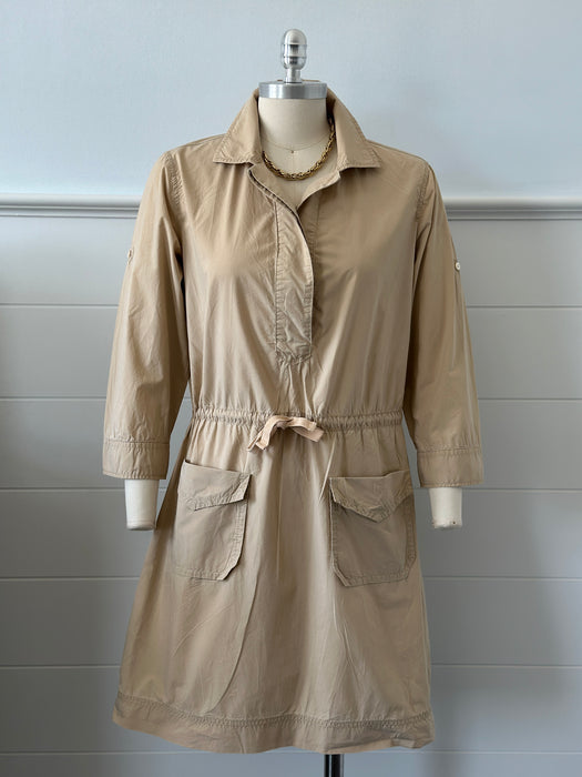 Early 2000s J. Crew Khaki Dress