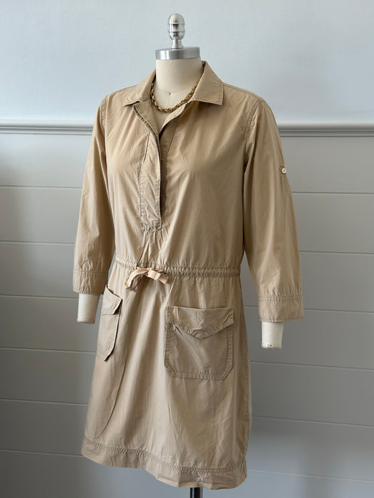 Early 2000s J. Crew Khaki Dress