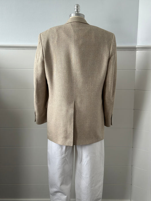 1990s Lands End Silk Blazer
