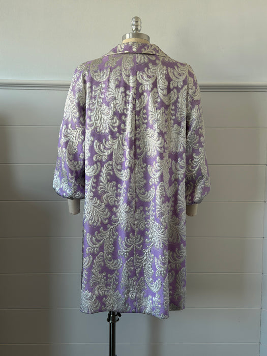 1960s Brocade Midi Dress