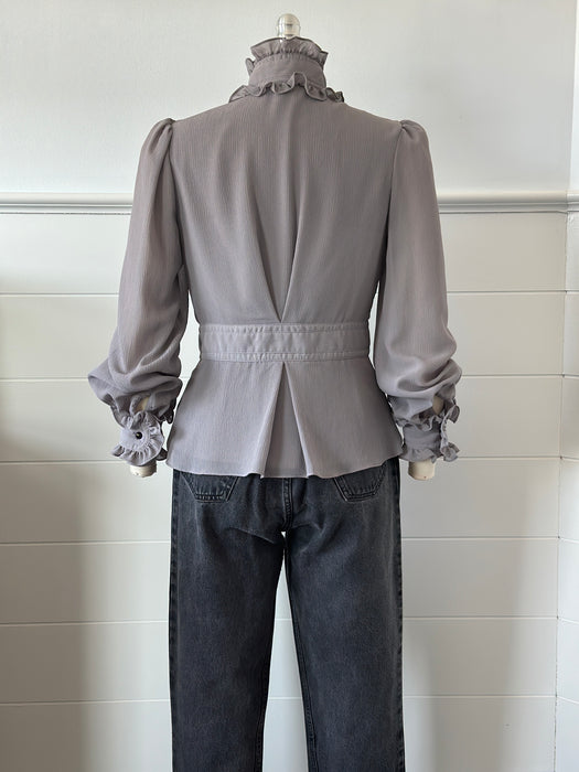 Victorian Inspired Ruffle Blouse