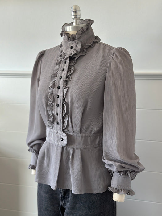 Victorian Inspired Ruffle Blouse