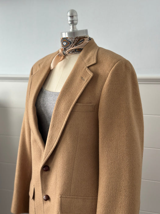1980s Camel Hair Blazer