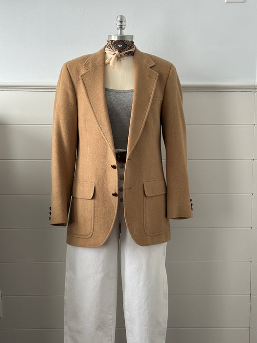 1980s Camel Hair Blazer