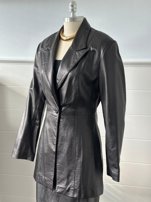 1980s Michael Hoban North Beach Leather Jacket