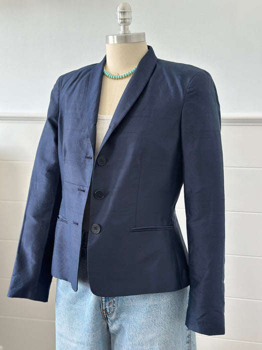 Lauren by Ralph Lauren Silk Blazer