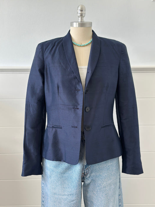 Lauren by Ralph Lauren Silk Blazer