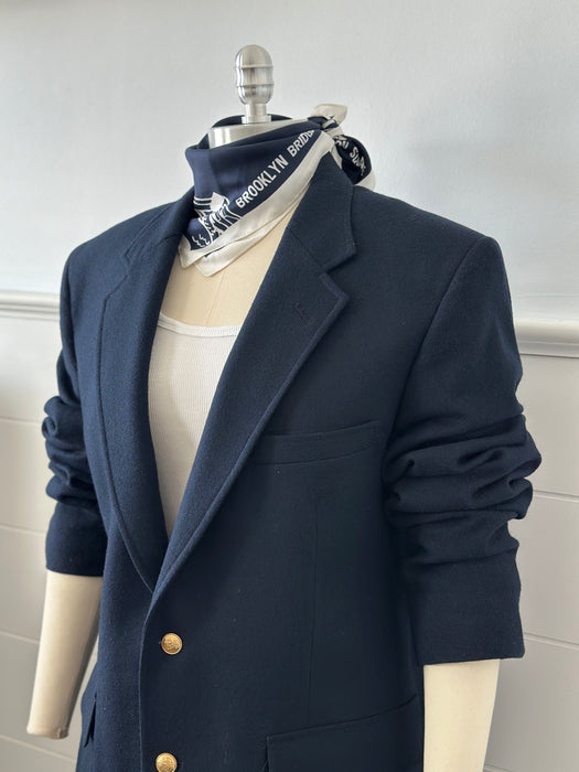 1980s Captain's Gold Button Blazer