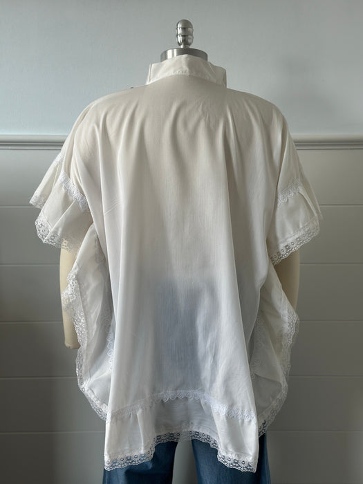 1970s Peacock Embroidered Tunic