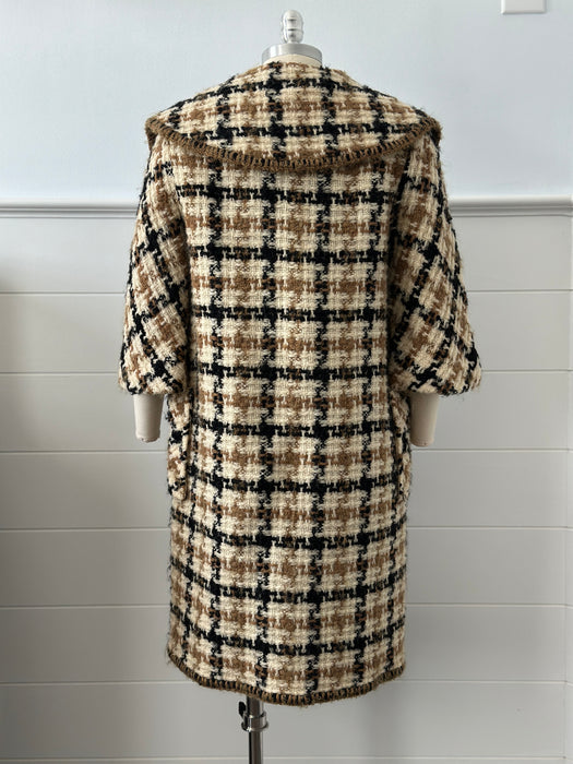 1960s Plaid Duster
