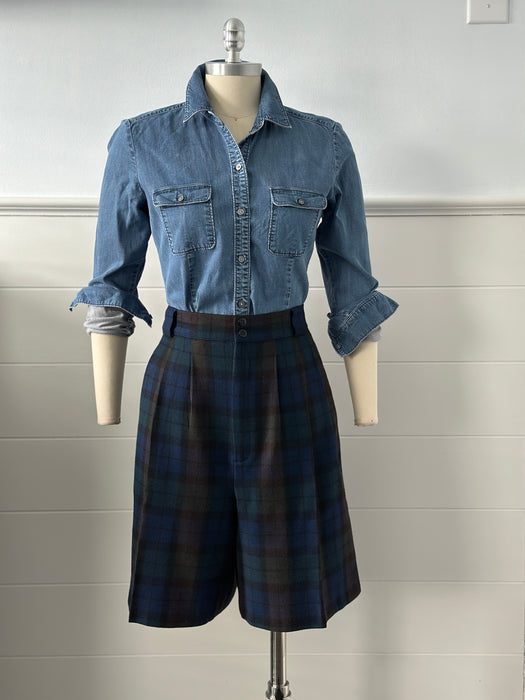 1980s Giorgio Sant'Angelo Trouser Shorts