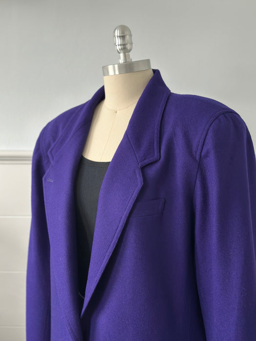 1980s Liz Claiborne Wool Blazer