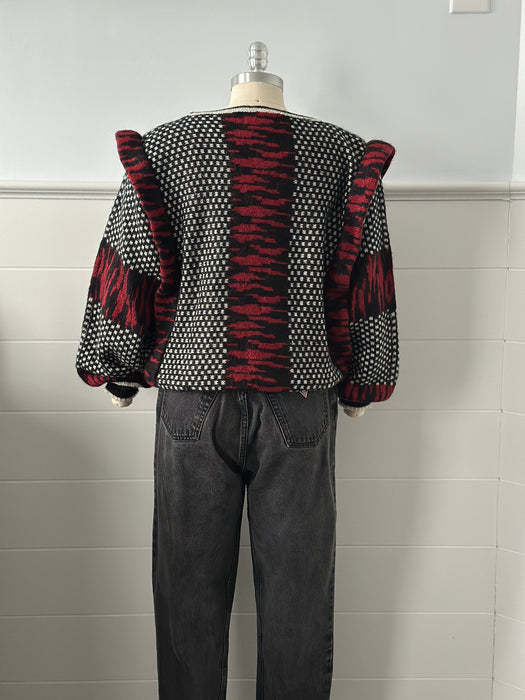 1980s New Wave Sweater