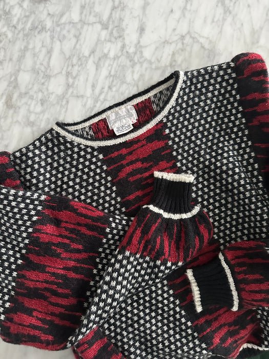 1980s New Wave Sweater