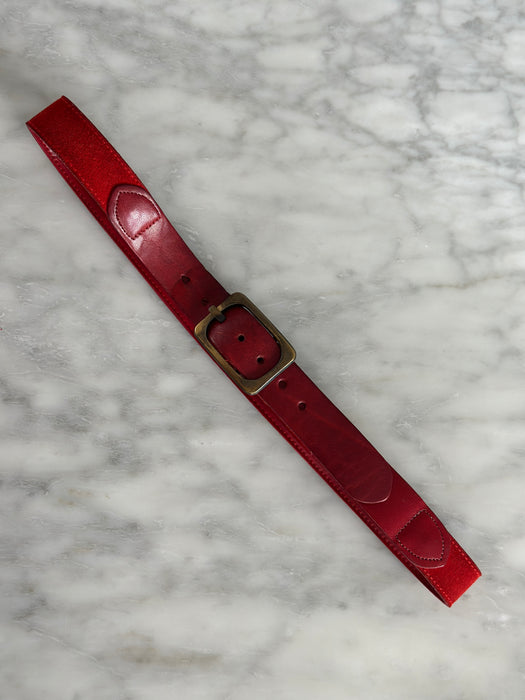 1980s Suede Belt