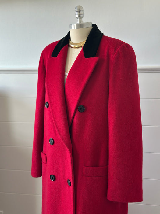 1980s Wool Overcoat